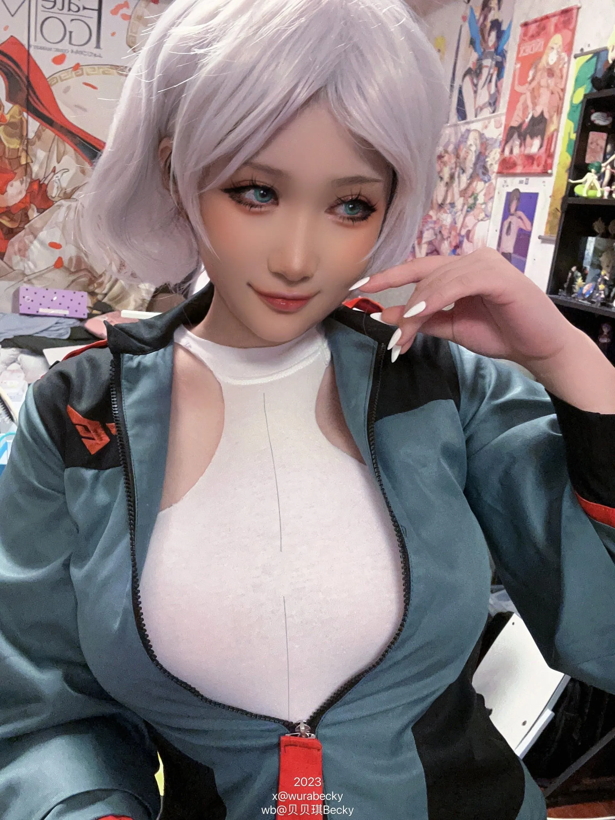贝贝琪Becky – NO.024 水星的魔女 塞西莉亚-塞西莉亚 肉肉 [36P]插图8